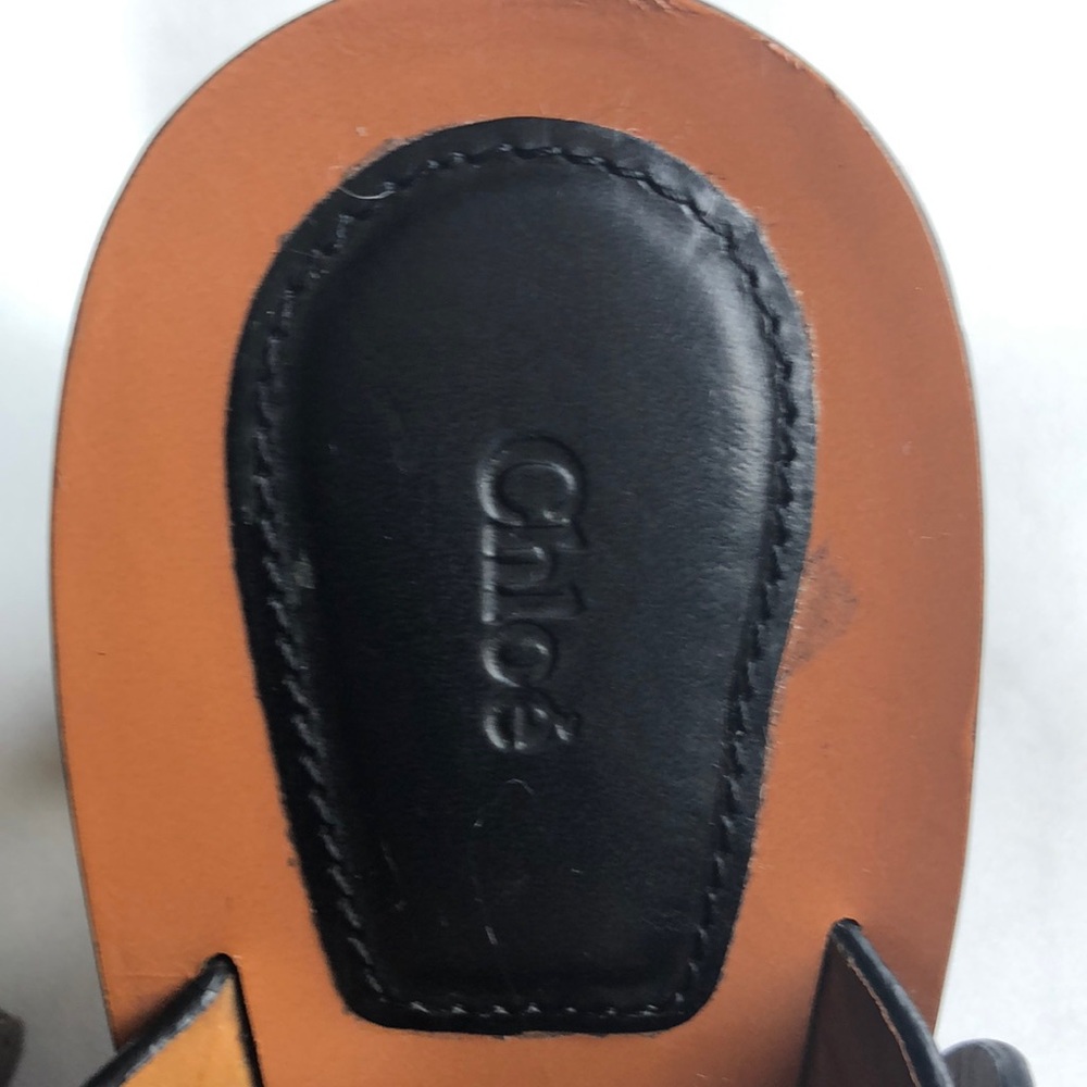 Authentic Chloe Sandals 36.5 - Picture 2 of 3